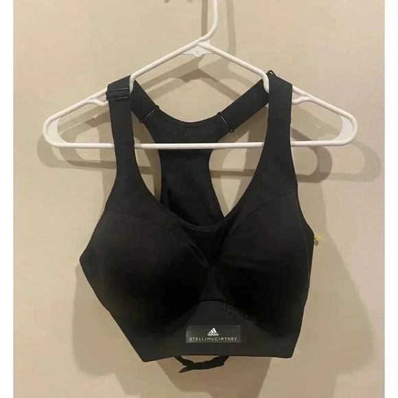 Adidas by Stella McCartney High Compact Sports Bra - Picture 4 of 5